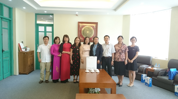 Đoàn công tác Học viện Văn Sơn, Trung Quốc đến thăm và làm việc tại trường_thumbnail