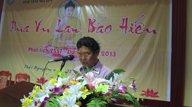 PGS.TS Nông Quốc Chinh phát biểu tại Chương trình