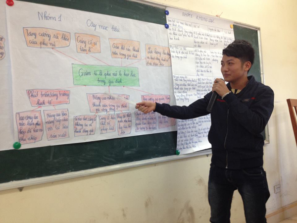 Sinh viên lớp Công tác xã hội K10 hứng thú, say sưa với phương pháp giảng dạy mới lạ, độc đáo của giáo viên thỉnh giảng Phan Hồng Giang_thumbnail