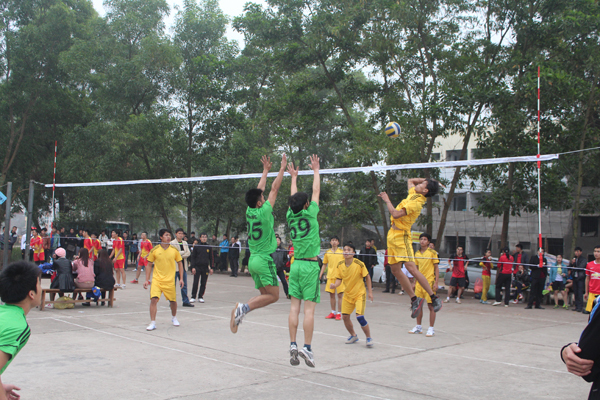 Khai mạc Giải bóng chuyền sinh viên Đại học Thái Nguyên_thumbnail