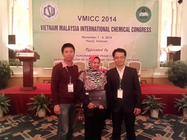 Cán bộ giảng viên khoa Hóa học tham dự Hội nghị quốc tế về Hóa học_thumbnail